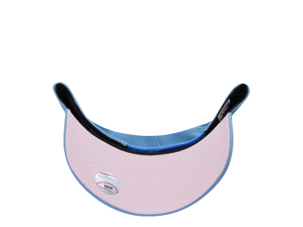 NEW ERA 9FORTY ANAHEIM ANGELS 50TH ANNIVERSARY SKY BLUE PINK