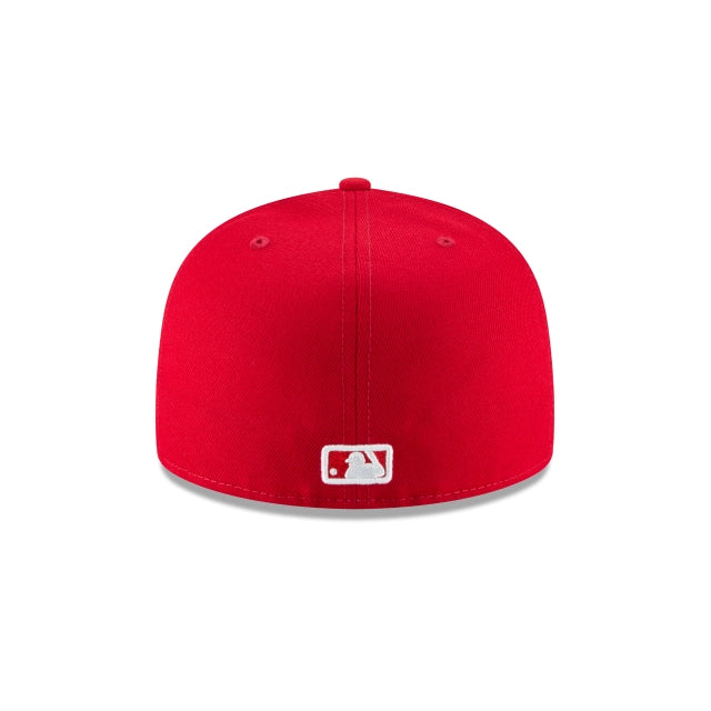 NEW ERA 59FIFTY BASICA LOS ANGELES DODGERS SCARLET