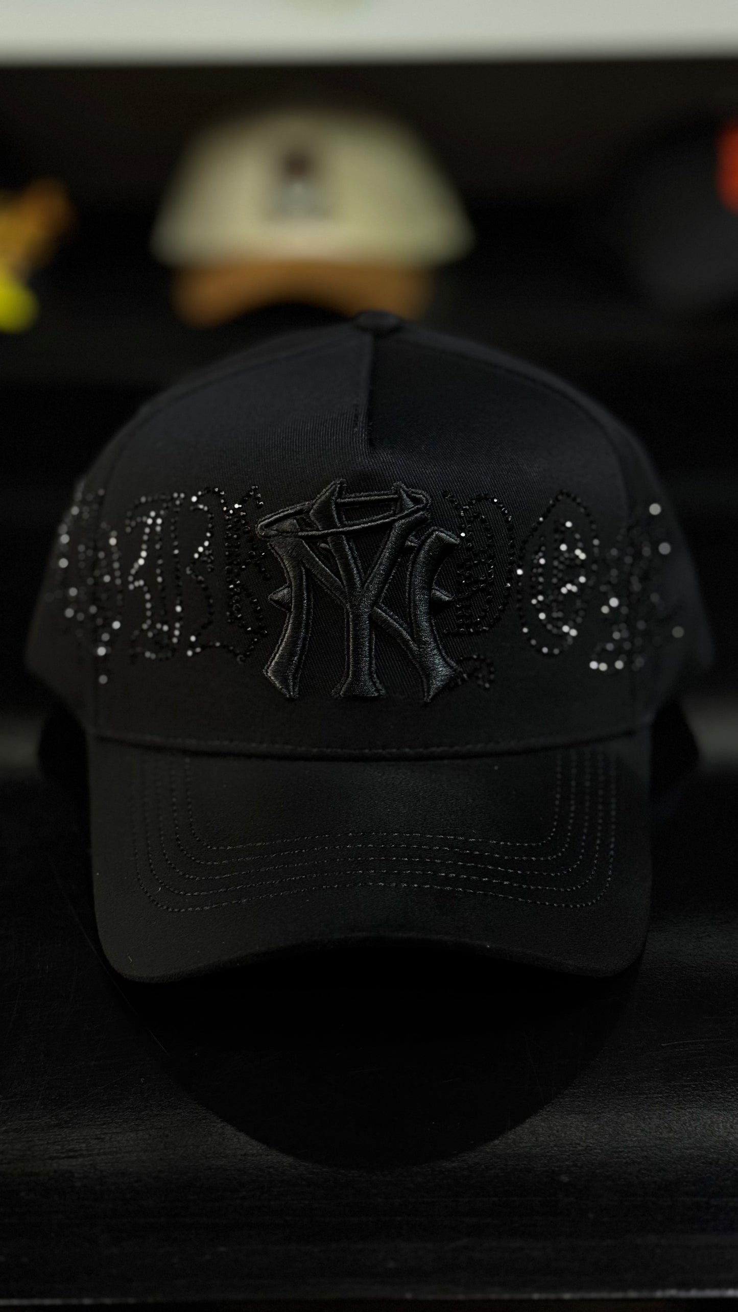 31 HATS - "NY CRYSTALS BLACK"