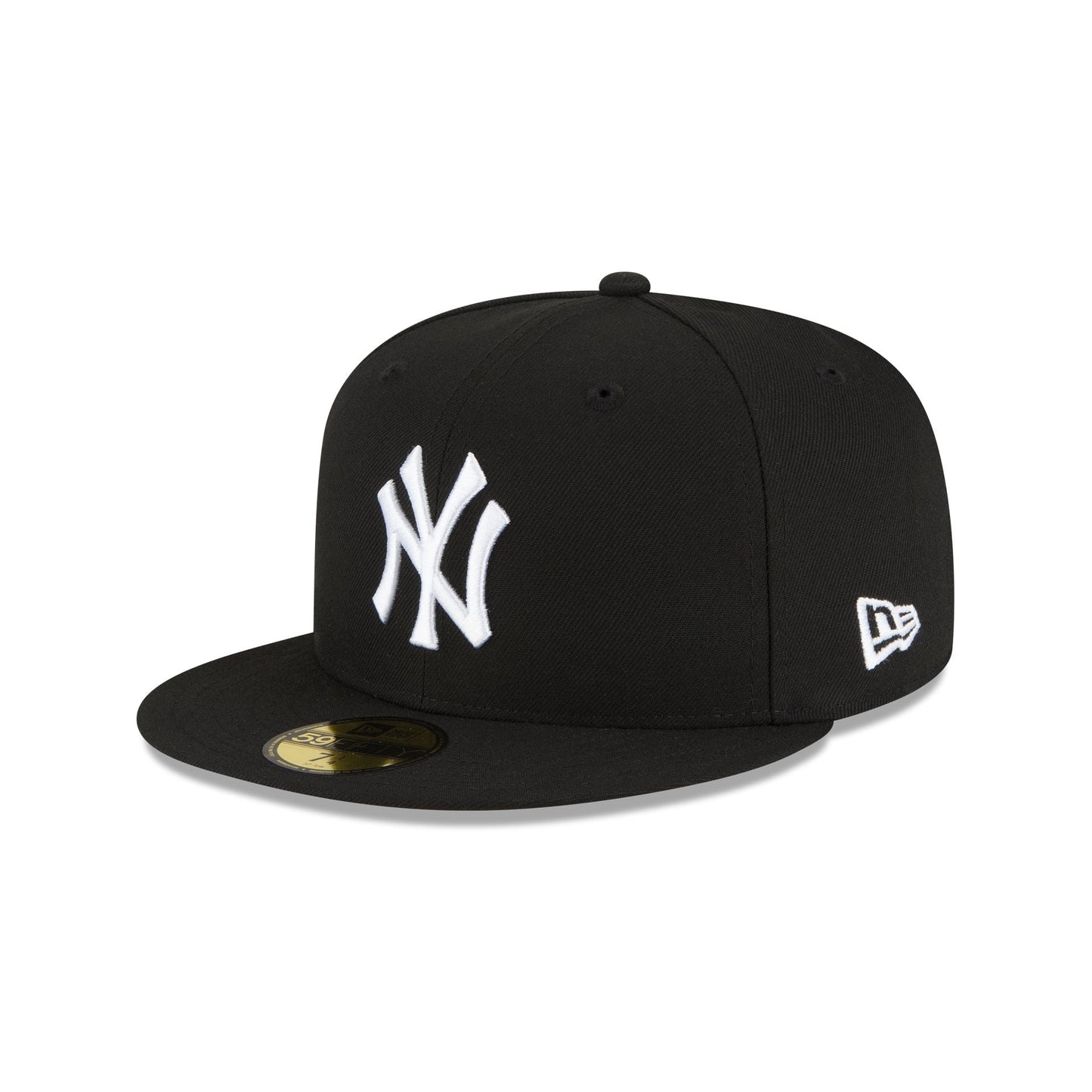 NEW ERA 59FIFTY BASICA NEW YORK YANKEES BLACK AND WHITE