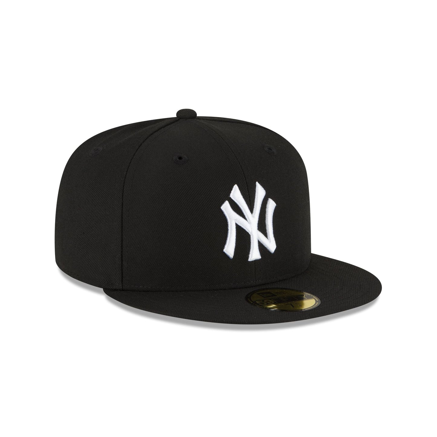 NEW ERA 59FIFTY BASICA NEW YORK YANKEES BLACK AND WHITE