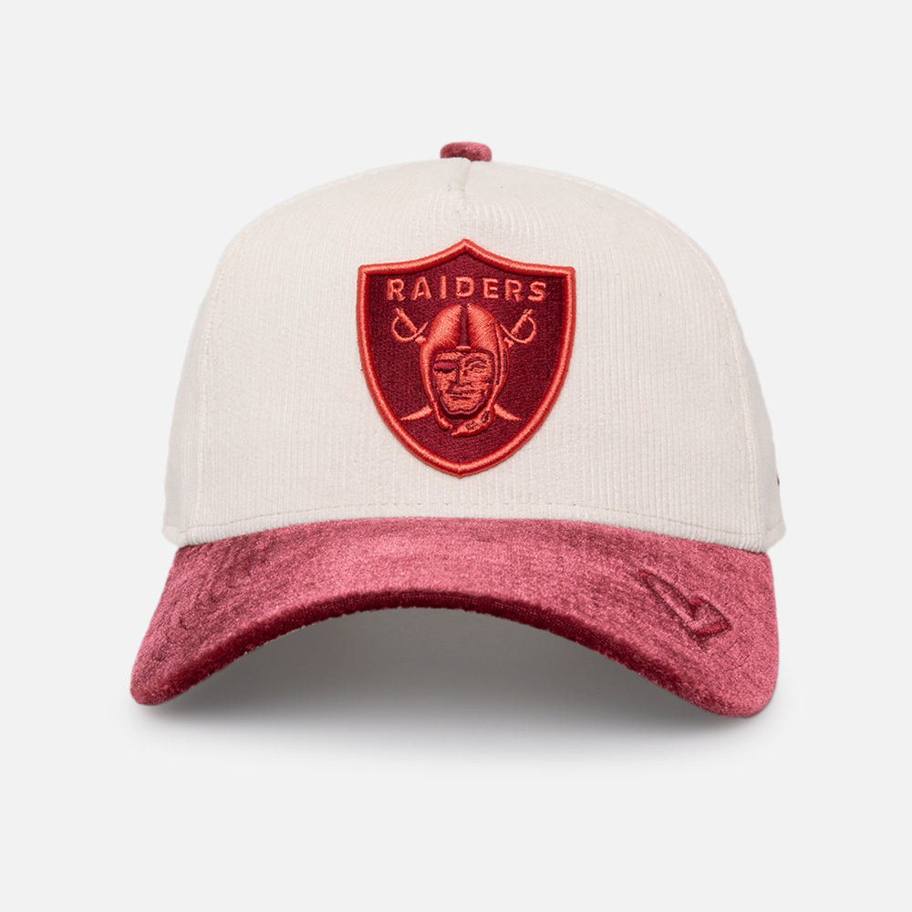 NEW ERA 9FORTY OAKLAND RAIDERS PREMIUM CORDUROY VELVET