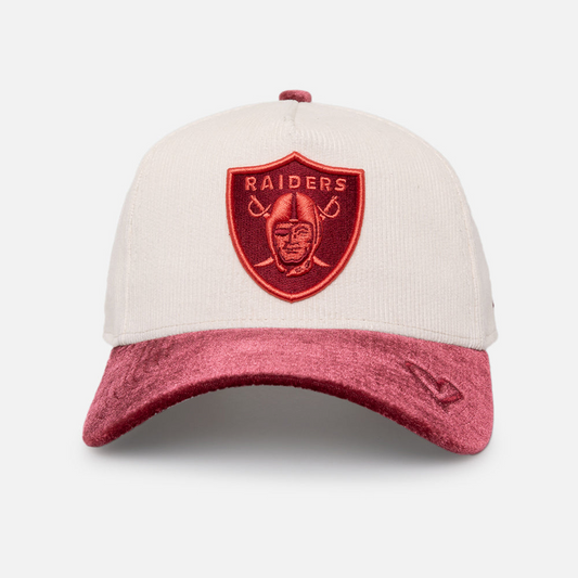 NEW ERA 9FORTY OAKLAND RAIDERS PREMIUM CORDUROY VELVET
