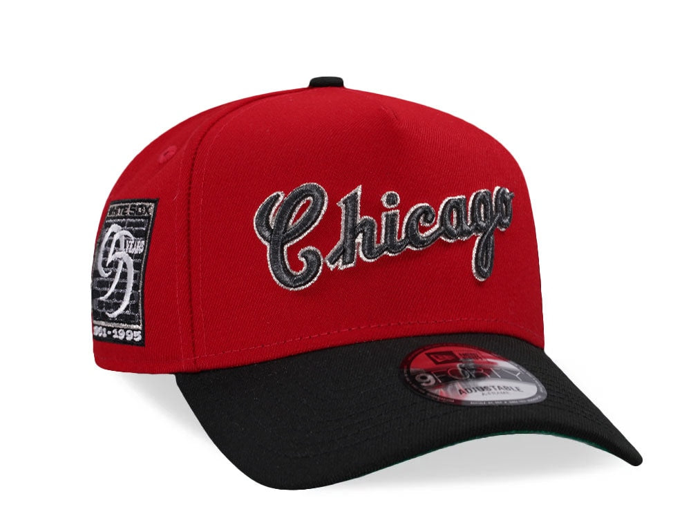 NEW ERA 9FORTY CHICAGO WHITE SOX 95 YEARS RED LEGEND