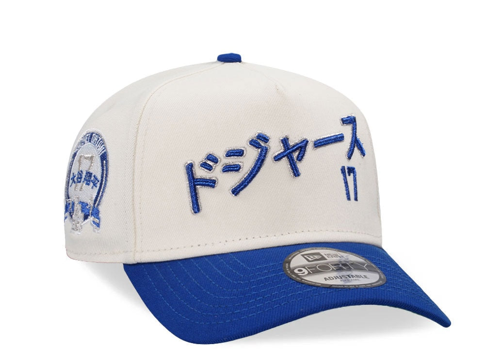 NEW ERA 9FORTY LOS ANGELES DODGERS OHTANI CHROME BLUE
