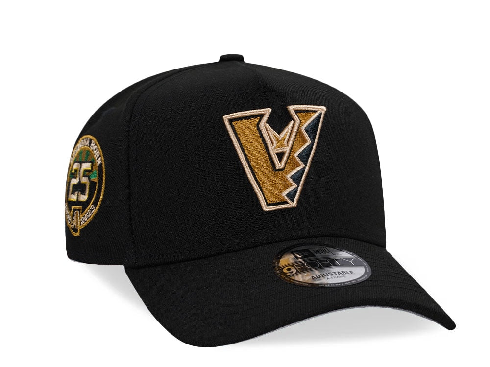 NEW ERA 9FORTY ARIZONA DIAMONDBACKS 25TH ANNIVERSARY CHEVIOT GOLD