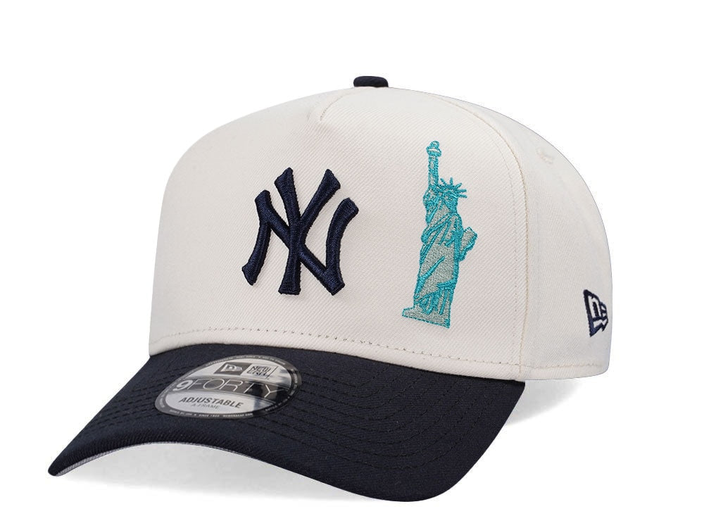 NEW ERA 9FORTY NEW YORK YANKEES 50TH ANNIVERSARY LIBERTY CHROME