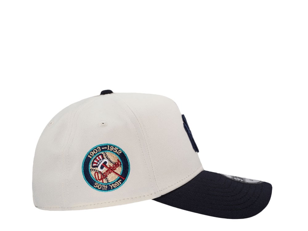 NEW ERA 9FORTY NEW YORK YANKEES 50TH ANNIVERSARY LIBERTY CHROME