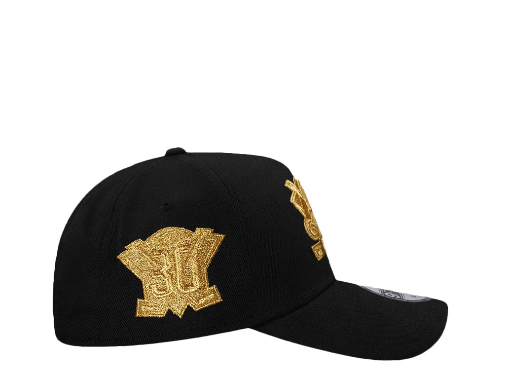 NEW ERA 9FORTY ANAHEIM DUCKS 30TH ANNIVERSARY ALL GOLD