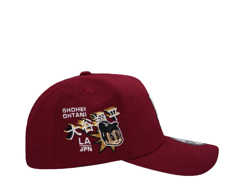 NEW ERA 9FORTY LOS ANGELES DODGERS OHTANI RED