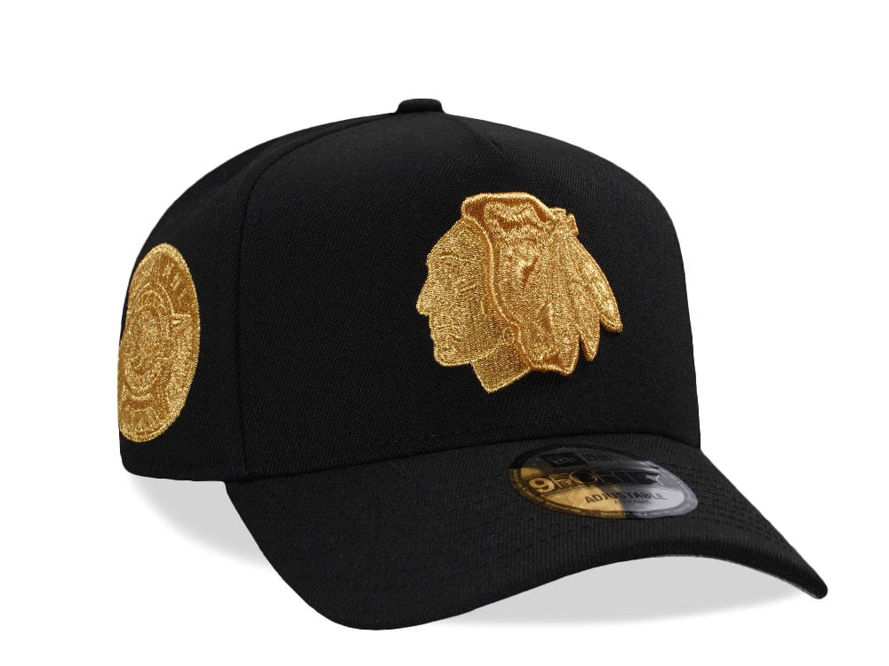 NEW ERA 9FORTY CHICAGO BLACKHAWKS ALL STAR GAME 1991 BLACK