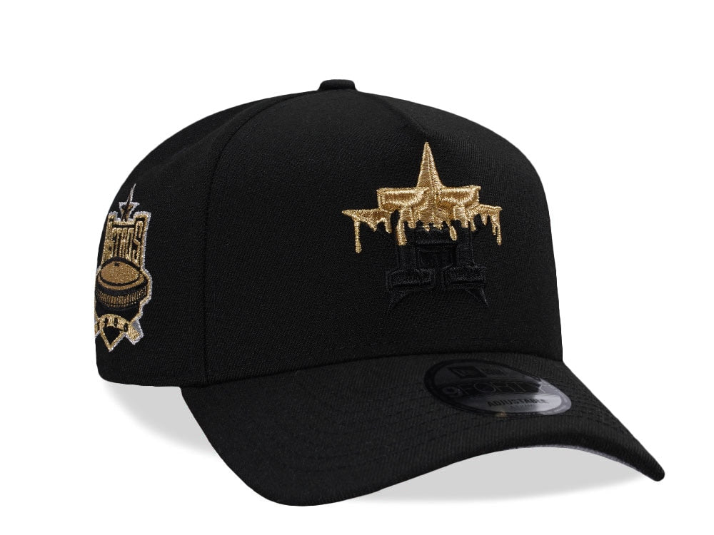 NEW ERA 9FORTY HOUSTON ASTROS ASTRODOME ANNIVERSARY GOLD DRIP PRIME