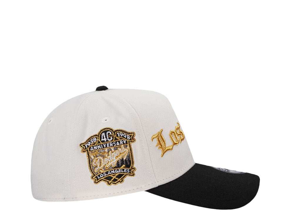 NEW ERA 9FORTY LOS ANGELES DODGERS 40TH ANNIVERSARY METALLIC CHROME