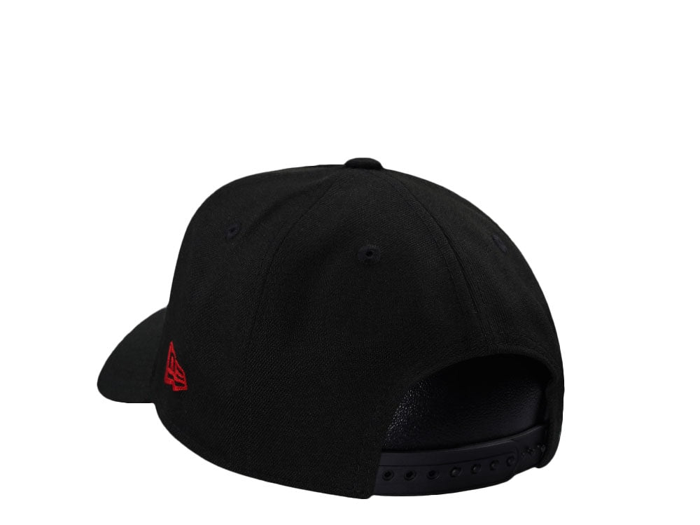 NEW ERA 9FORTY ANAHEIM ANGELS BLACK AND RED UPSIDE DOWN EDITION