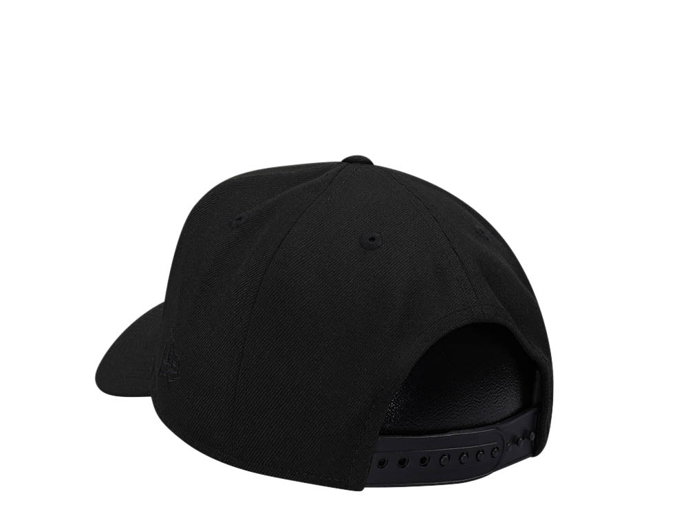 NEW ERA 9FORTY OAKLAND ATHLETICS WORLD SERIES 1989 BLACK YELLOW