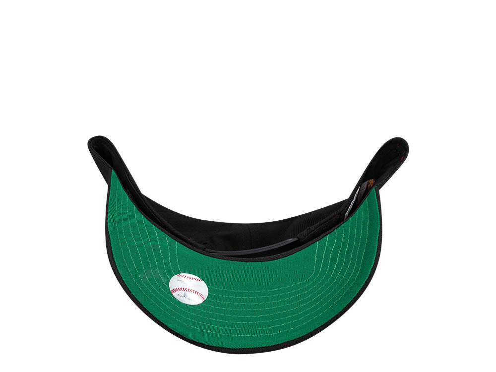 NEW ERA 9FORTY OAKLAND ATHLETICS WORLD SERIES 1989 BLACK YELLOW