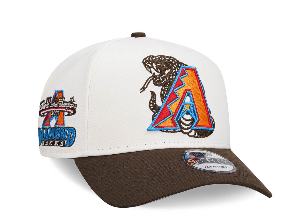 NEW ERA 9FORTY ARIZONA DIAMONDBACKS WORLD SERIES CHAMPIONS 2001 CHROME