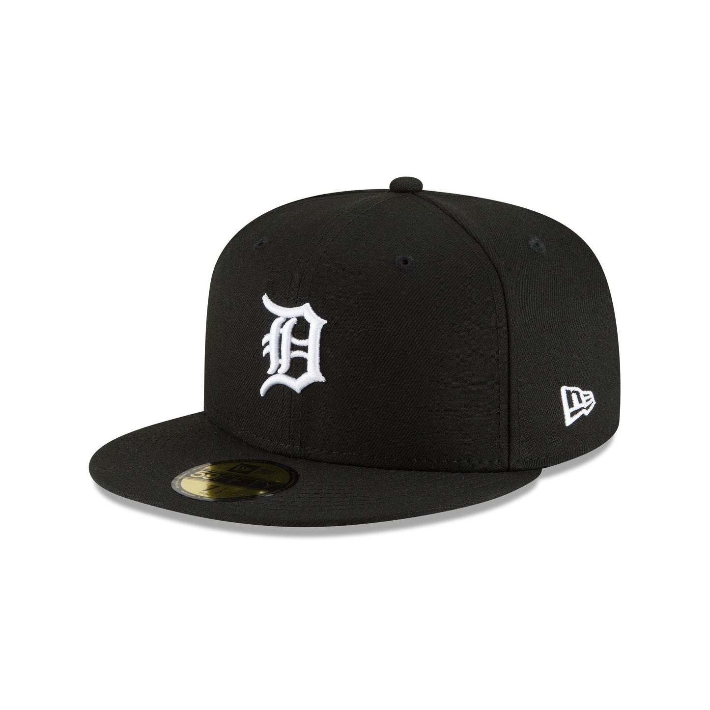 NEW ERA 59FIFTY BASICA DETROIT TIGERS BLACK AND WHITE
