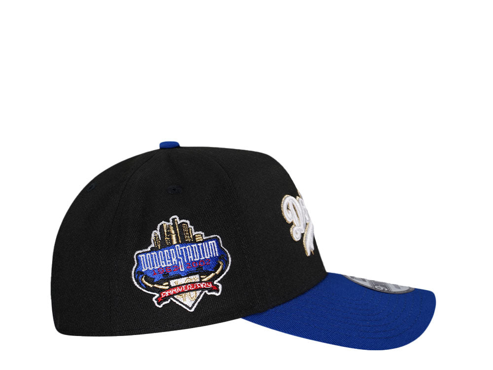 NEW ERA 9FORTY LOS ANGELES DODGERS 40TH ANNIVERSARY BLACK & BLUE