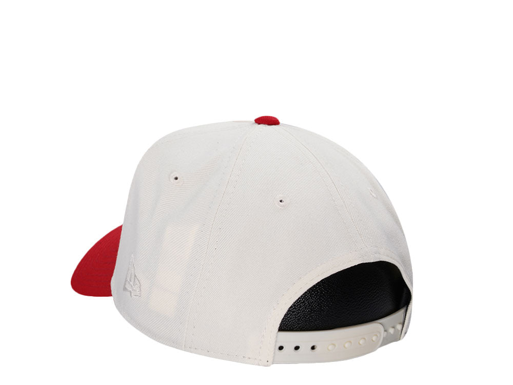 NEW ERA 9FORTY MINNESOTA TWINS 50TH ANNIVERSARY CHROME RED