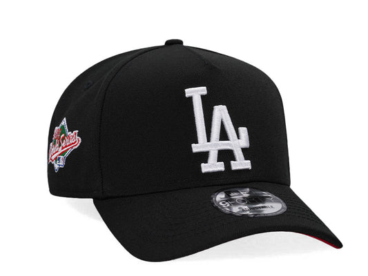 NEW ERA 9FORTY LOS ANGELES DODGERS WORLD SERIES 1988 BLACK RED