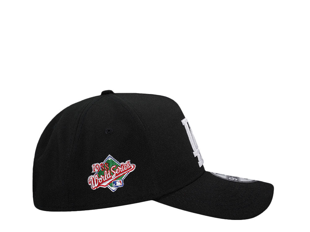 NEW ERA 9FORTY LOS ANGELES DODGERS WORLD SERIES 1988 BLACK RED