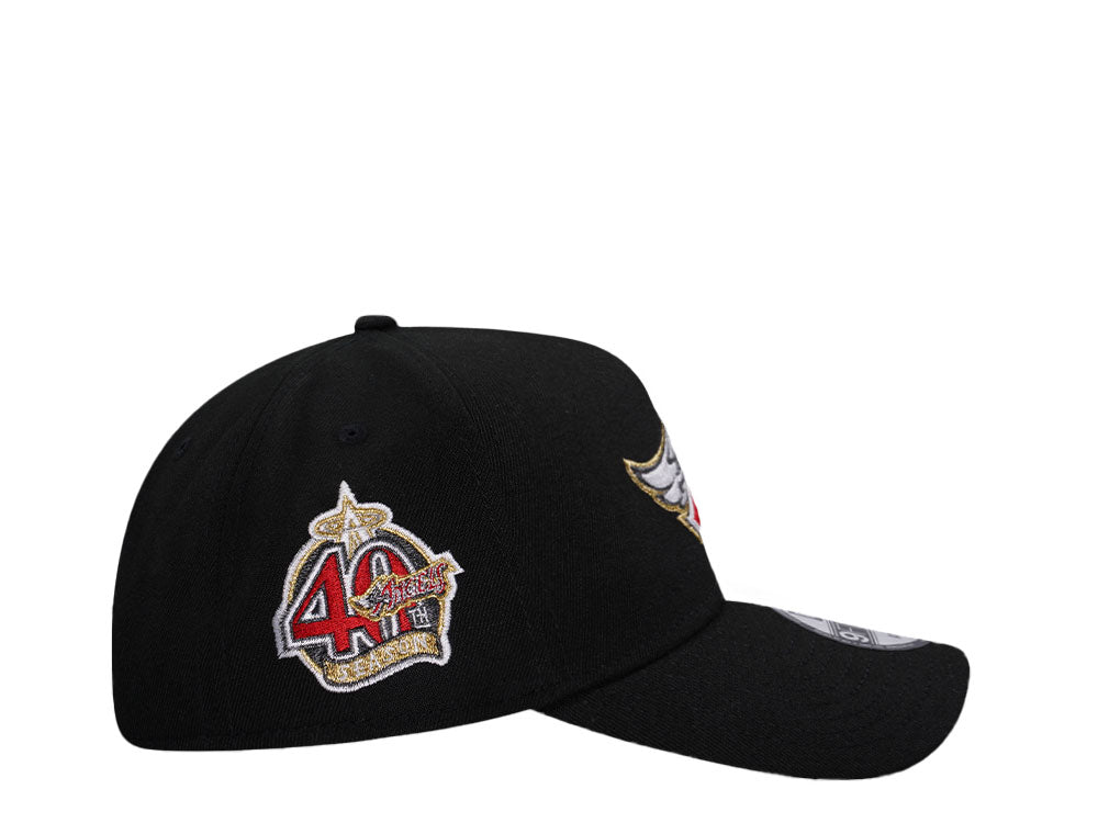 NEW ERA 9FORTY ANAHEIM ANGELS 40TH ANNIVERSARY BLACK GOLD