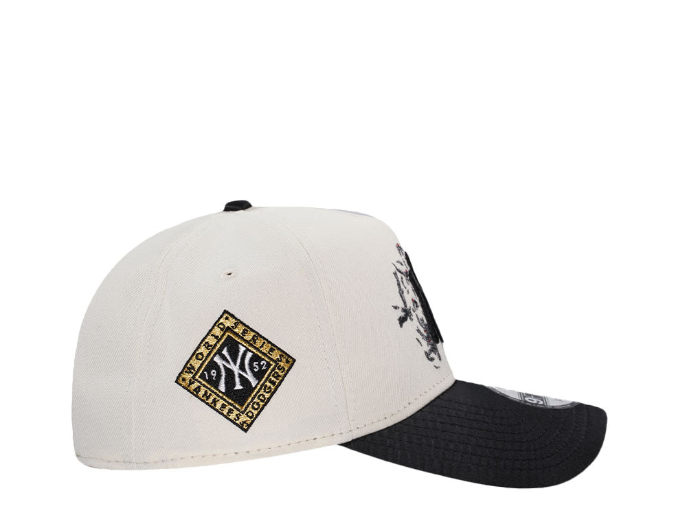 NEW ERA 9FORTY NEW YORK YANKEES WORLD SERIES 1952 CHROME CROW SATIN