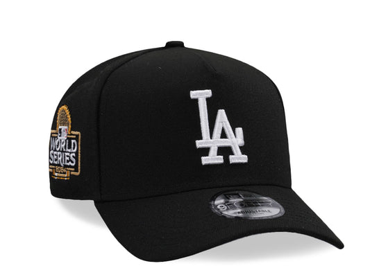 NEW ERA 9FORTY LOS ANGELES DODGERS WORLD SERIES 2024 BLACK