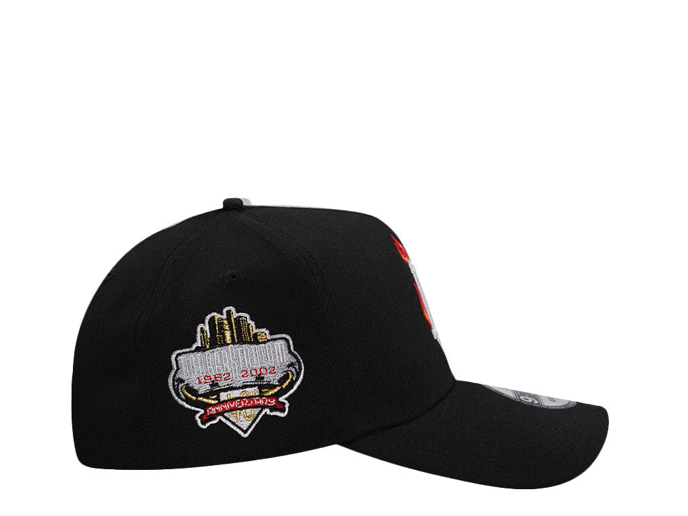 NEW ERA 9FORTY LOS ANGELES DODGERS 40TH STADIUM ANNIVERSARY BLACK FIRE