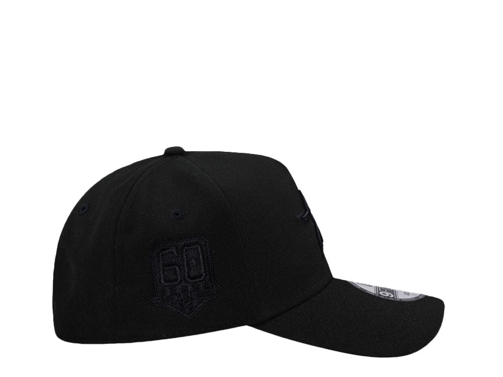 NEW ERA 9FORTY HOUSTON ASTROS 60TH ANNIVERSARY BLACK OUT RED
