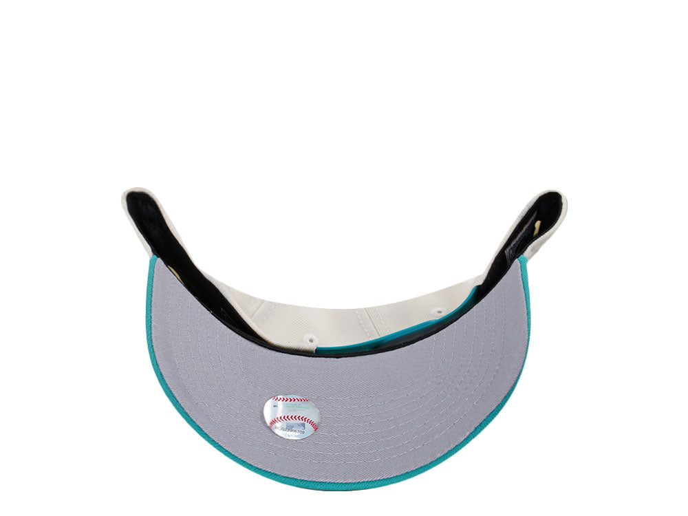 NEW ERA 9FORTY FLORIDA MARLINS WORLD SERIES 2003 CHROME AQUA