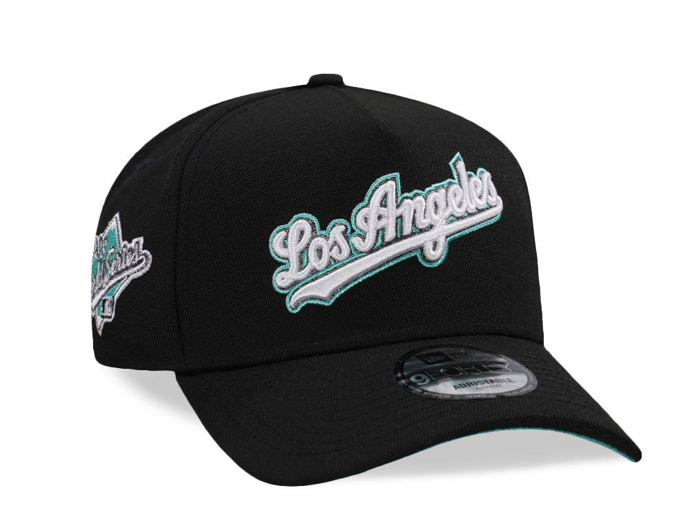 NEW ERA 9FORTY LOS ANGELES DODGERS WORLD SERIES 1988 BLACK MINT