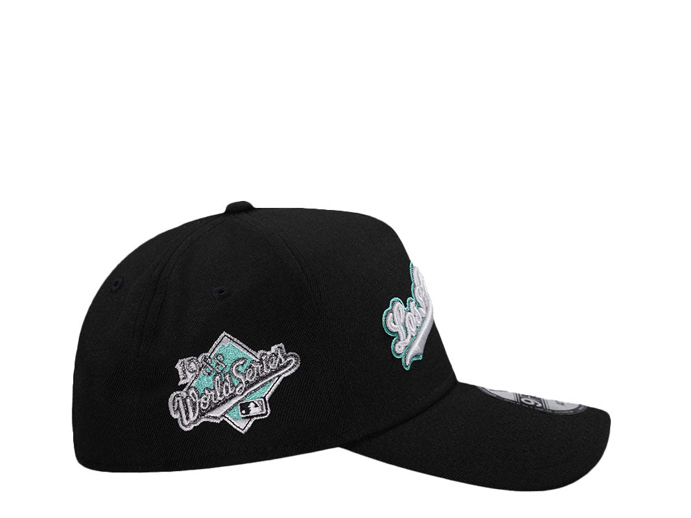 NEW ERA 9FORTY LOS ANGELES DODGERS WORLD SERIES 1988 BLACK MINT