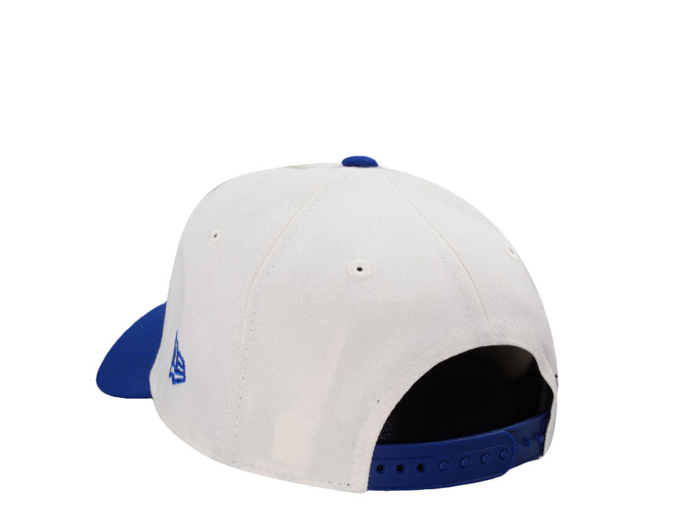 NEW ERA 9FORTY LOS ANGELES DODGERS SCRIPT CHROME ROYAL BLUE