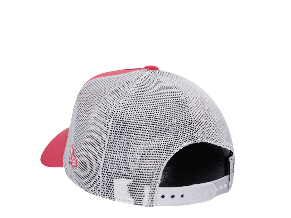 NEW ERA 9FORTY LOS ANGELES DODGERS CORAL TRUCKER