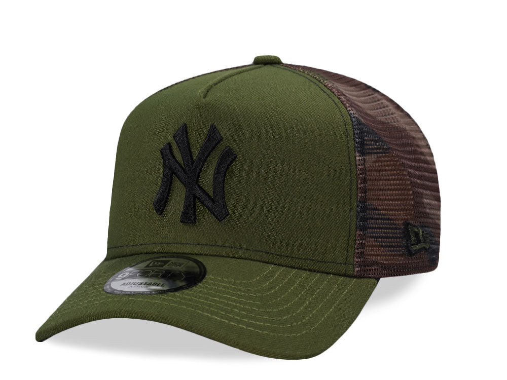 NEW ERA 9FORTY NEW YORK YANKEES CAMO PRIME TRUCKER