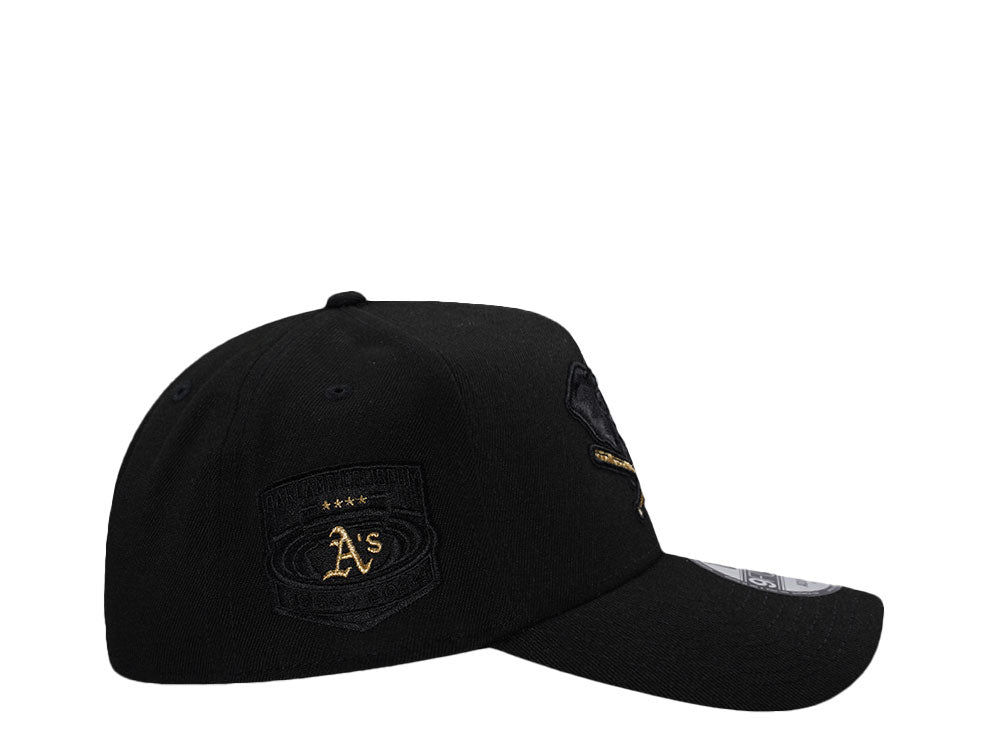 NEW ERA 9FORTY OAKLAND ATHLETICS COLISEUM BLACK OUT