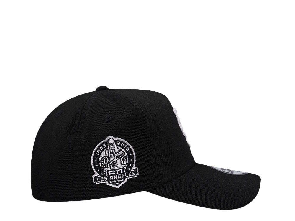 NEW ERA 9FORTY LOS ANGELES DODGERS 60TH ANNIVERSARY BLACK PRIME