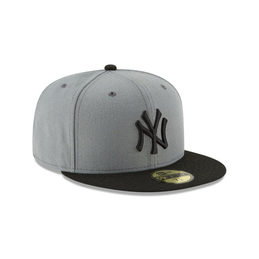 NEW ERA 59FIFTY BASICA NEW YORK YANKEES STORM GRAY