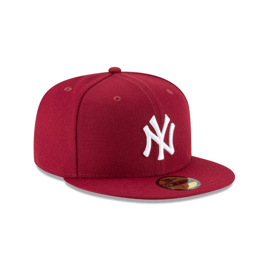 NEW ERA 59FIFTY BASICA NEW YORK YANKEES CARDINAL