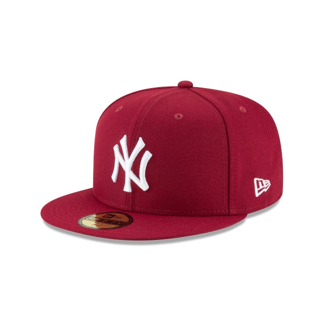 NEW ERA 59FIFTY BASICA NEW YORK YANKEES CARDINAL