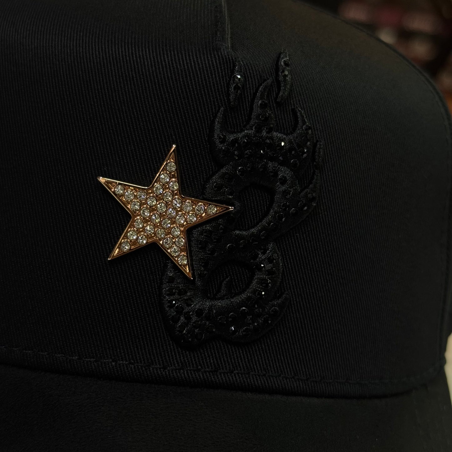 BARBAS HATS - "B STAR ROSE GOLD"