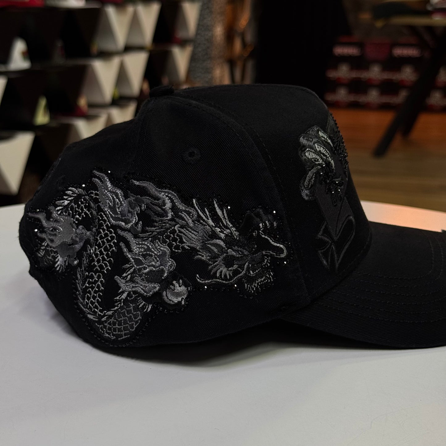 REBEL HATS - "BLACK DRAGON"