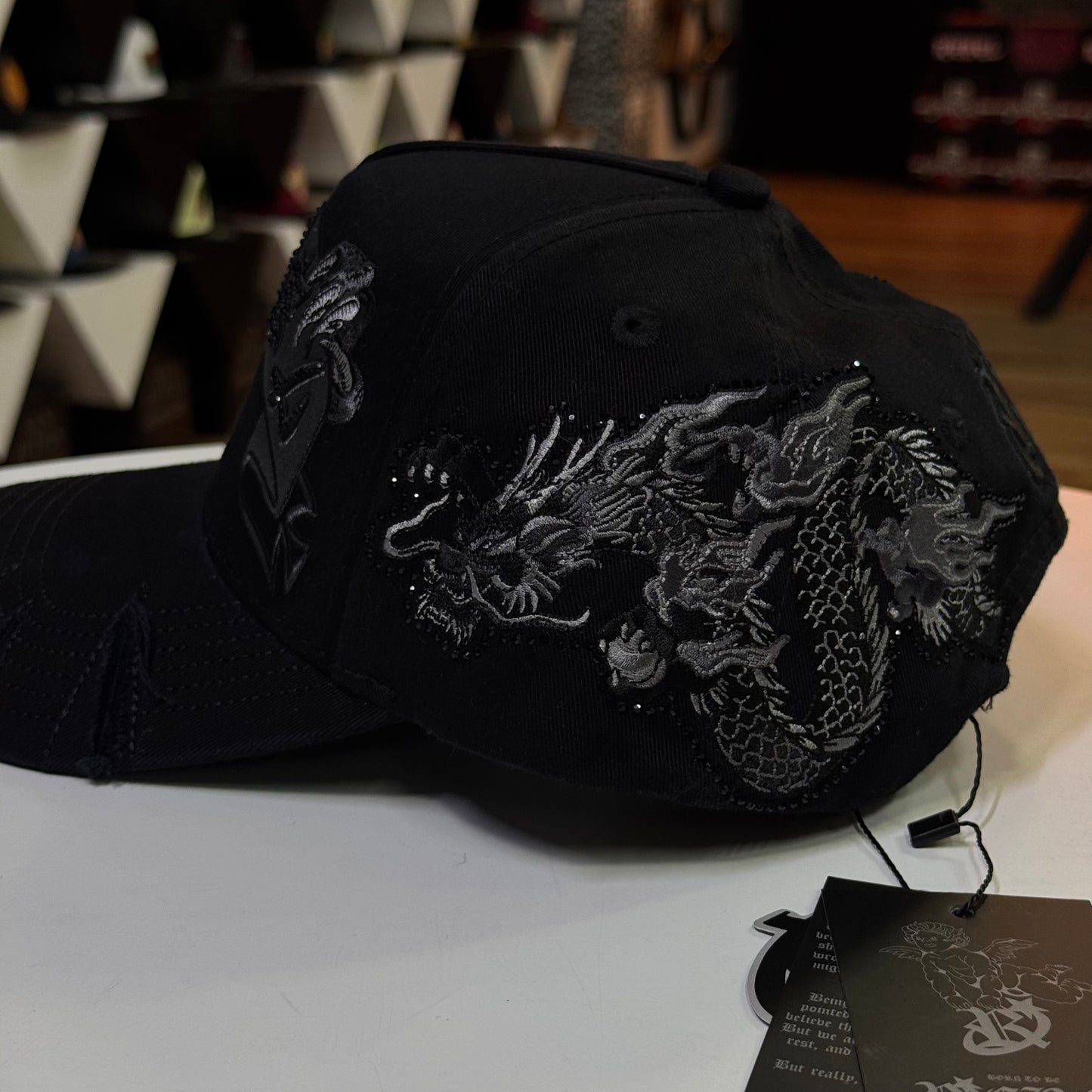 REBEL HATS - "BLACK DRAGON"
