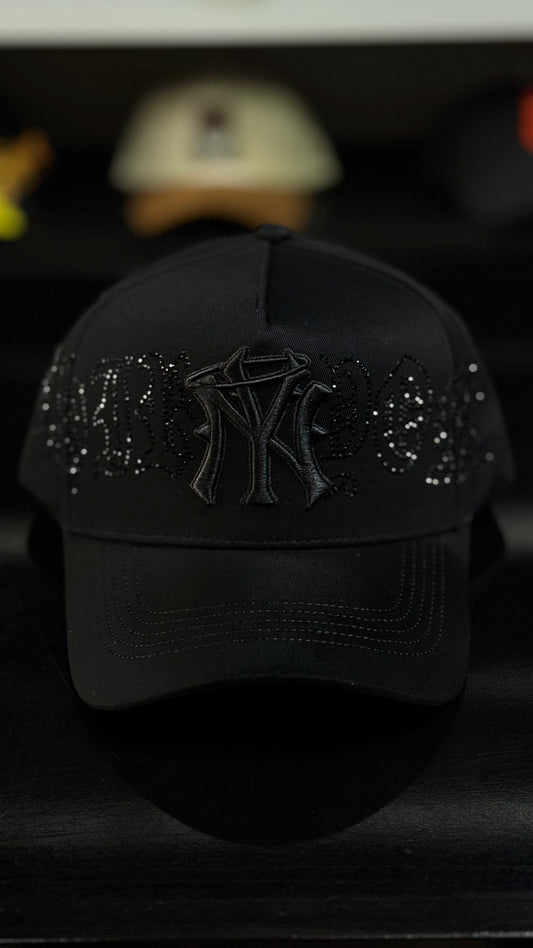 31 HATS - "NY CRYSTALS BLACK"