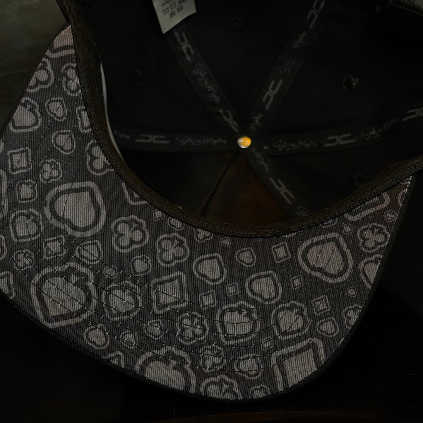 JC HATS - "KINGS CARD BLACK ON BLACK"