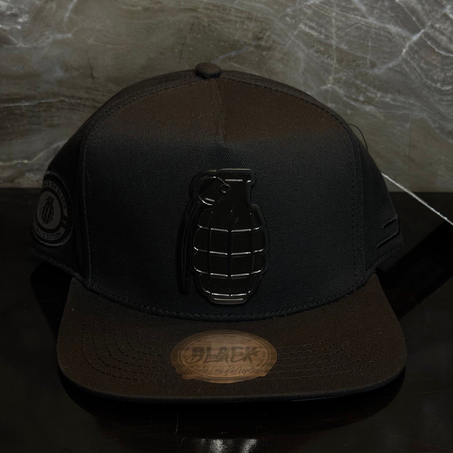JC HATS - "GRANADA BLACK ON BLACK"