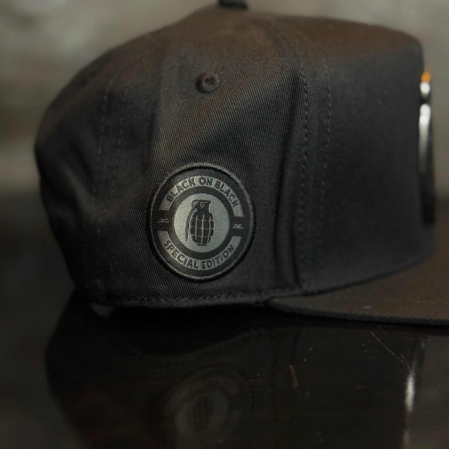 JC HATS - "GRANADA BLACK ON BLACK"
