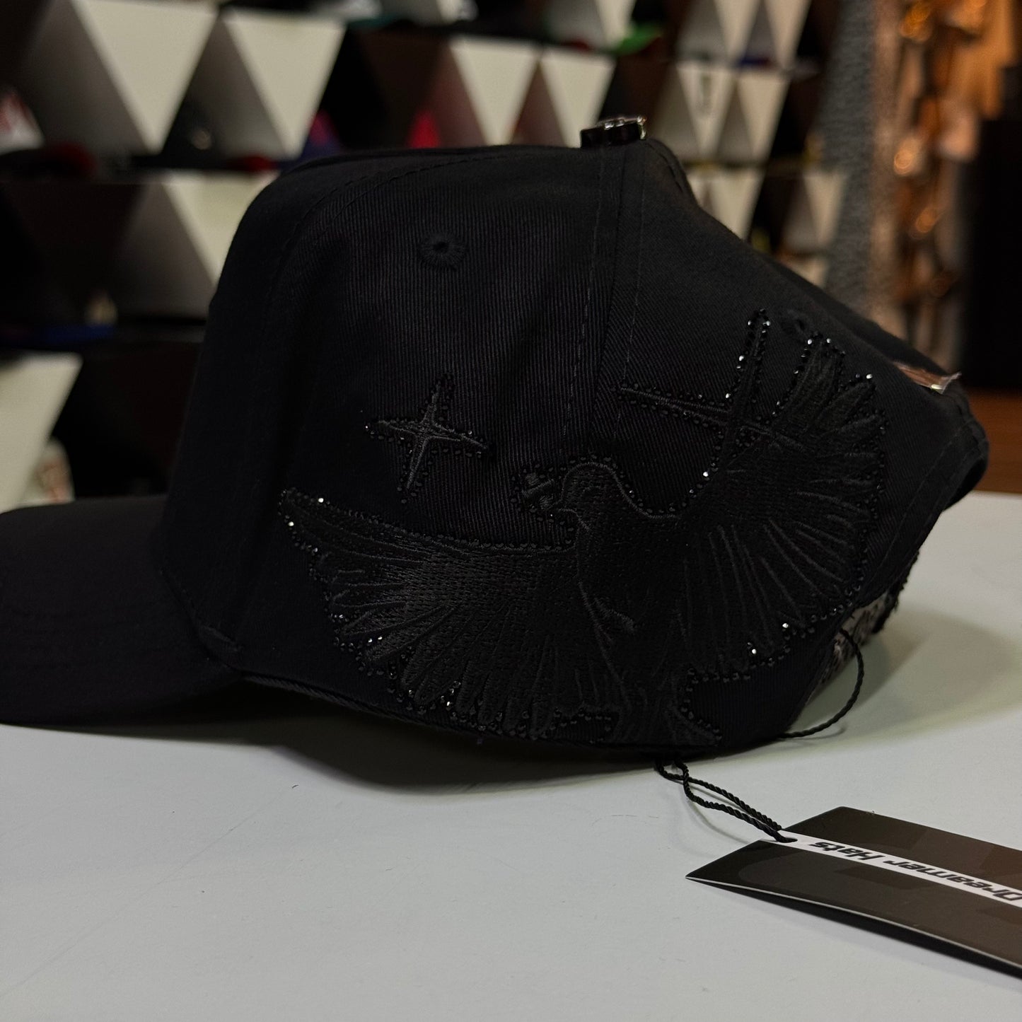 DREAMER HATS - "NY FLAMES BLACK NO SOUL"